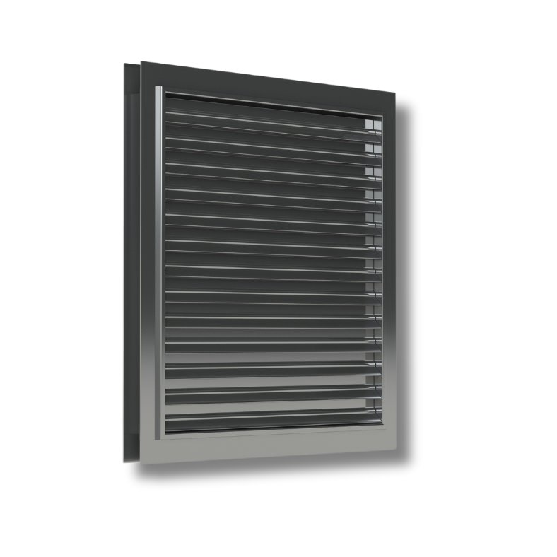 krata wentylacyjna z aluminium