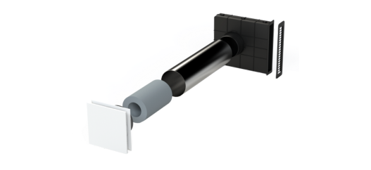 Nawiewnik ścienny Aquwall PRESS