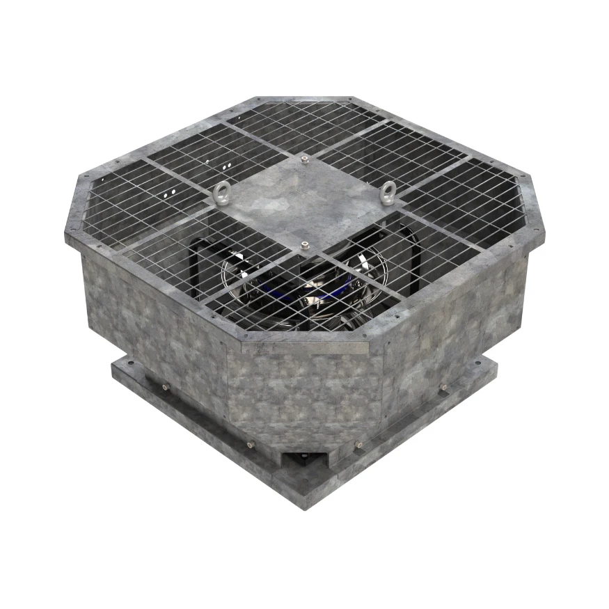 Wentylator dachowy BVK PRO z pionowym wyrzutem powietrza